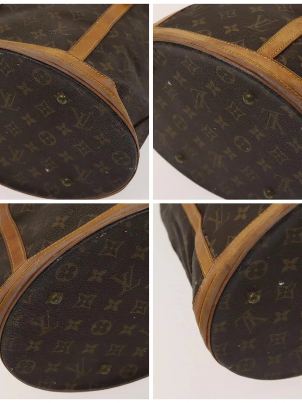 LOUIS VUITTON Monogram Bucket GM Shoulder Bag M42236 LV Auth 117873 - Picture 16 of 16